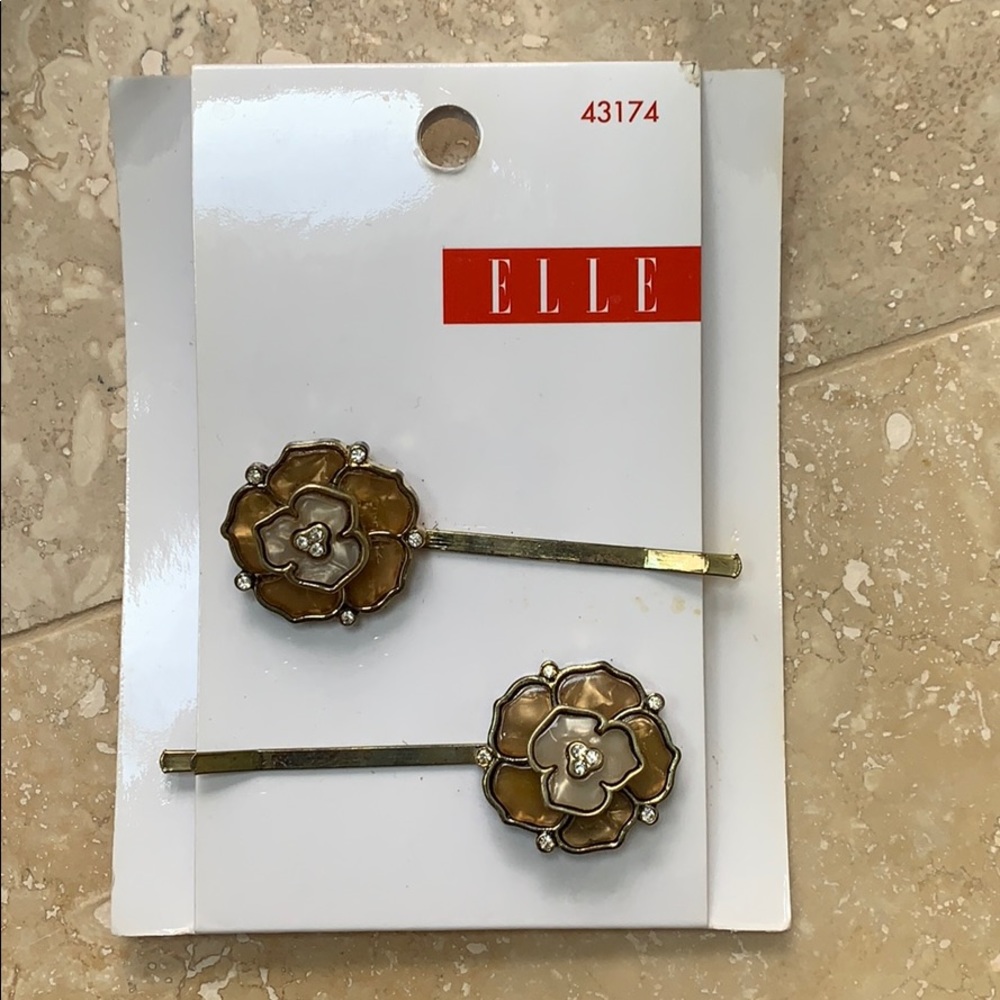 Pair of Elle Flower Hair Pins